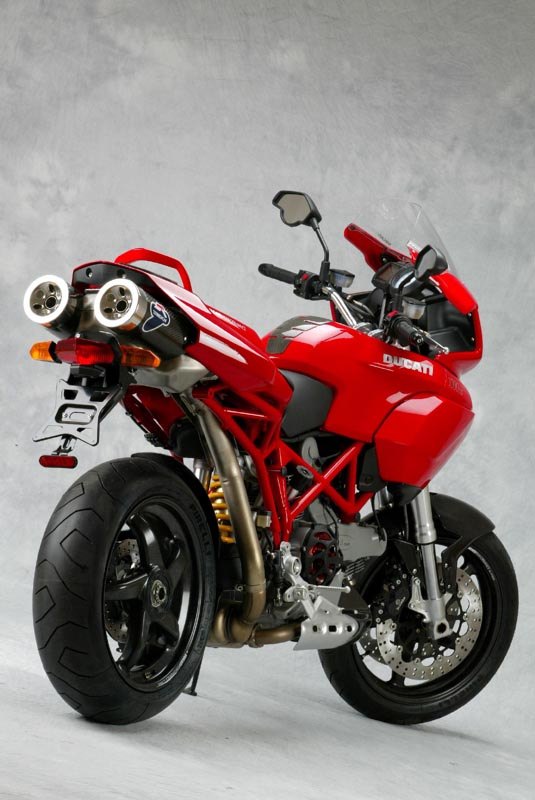 church of mo 2003 ducati multistrada, Uh oh this one s been made over by the Ducati Performance catalog looks like