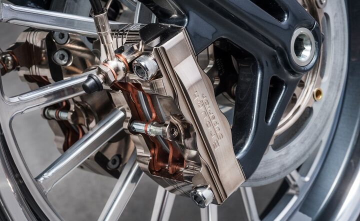 2014 eicma 2015 brough superior ss100 preview, Radial mount 4D caliper
