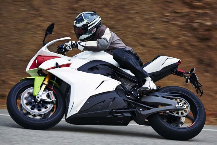 energica where it is and where it s going video, The Ego s stats make it seem long and heavy but on the road it handles surprisingly well