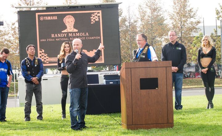 yamaha star touring and riding association and racers gather for charity and, Randy Mamola knows how to tell a good story Never pass up an opportunity to hear him speak