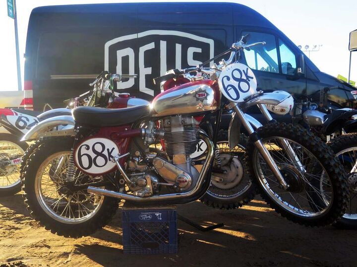 top 10 terrific tales from the del mar flat track, Somebody s baby BSA Scrambler