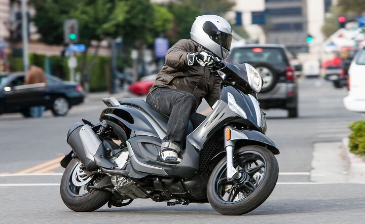 2015 piaggio bv350 i e review, The best engine in its class helps propel the BV350 into a great city scooter Pun intended