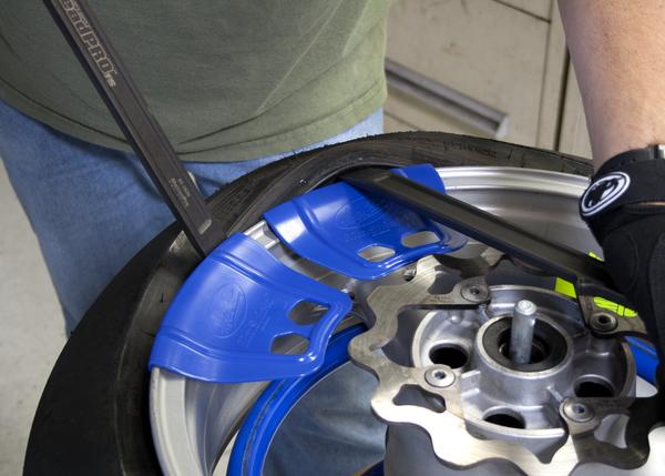 tire care maintenance buyer s guide, Motion Pro makes tons of motorcycle tools but the updated Rim Shield II 15 appears to be a stroke of genius These oversized rim protectors not only protect the finish of your expensive cast wheels but also assist in the insertion of the irons between the tire and the wheel through a raised bead