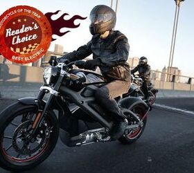 读者的选择最好的电动摩托车2015:哈雷LiveWire