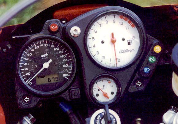 skidmarks quality, The 1998 Superhawk was a high quality motorcycle despite the fakery surrounding the instruments