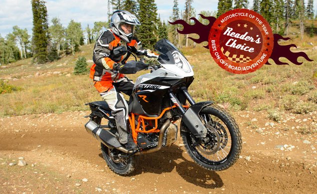 Reader's Choice Best On-Off-Road/Adventure Motorcycle of 2015: KTM 1190 Adventure R