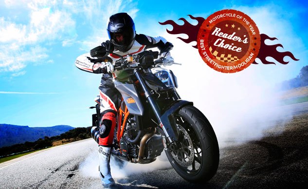 Reader's Choice Best Streetfighter/Hooligan Motorcycle Of 2015: KTM 1290 Super Duke R