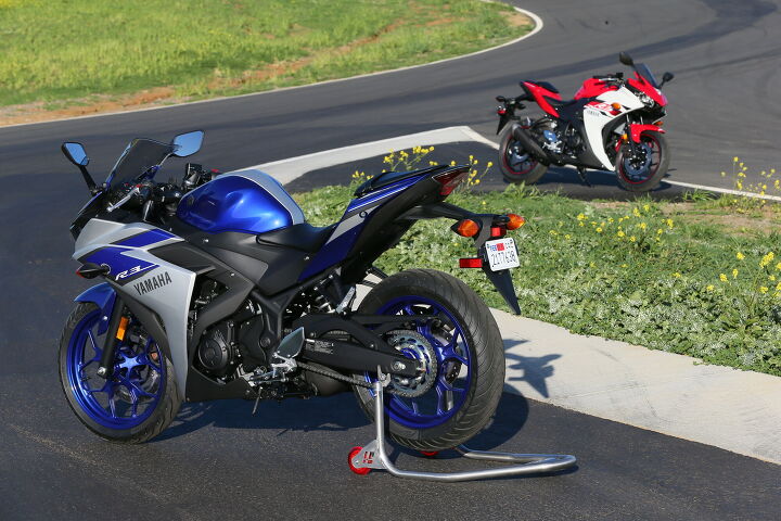 2015 yamaha yzf r3 first ride review video, Personally I think the Yamaha R3 is the best looking beginner bike on the market today When trying to attract new buyers in hopes of keeping them loyal to the brand this is an important first step