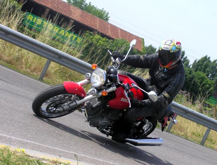 church of mo ducati gt1000 sport classic road test, Yossef doesn t need fancy equipment to have a good time