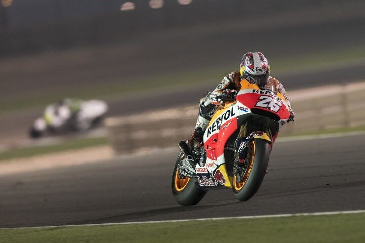 trizzle s take motogp is back, Severe arm pump ruined Dani Pedrosa s Qatar race Could it ruin the rest of his career