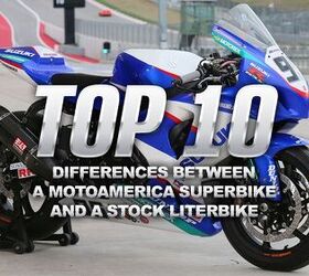 Top 10 Differences Between A MotoAmerica Superbike and A Stock Literbike
