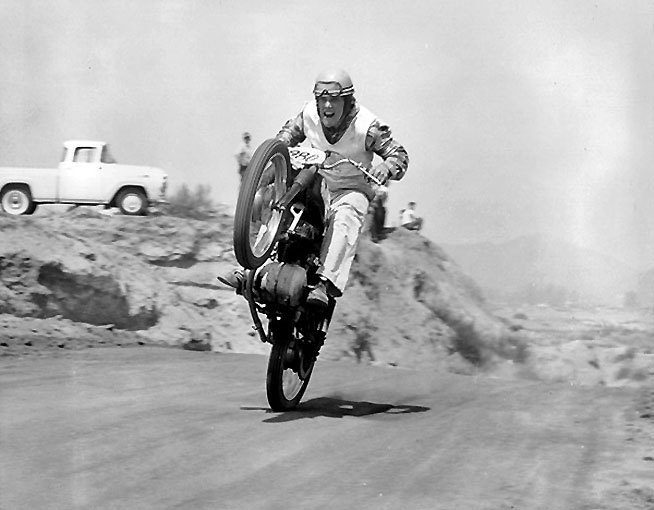 the life electric preston petty, Petty rode TT Scrambles in 1957 at Perris the very first year the track opened Photo from Preston Petty Collection