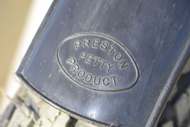 the life electric preston petty, Petty pioneered the use of unbreakable plastic fenders in off road motorcycling and he turned Preston Petty Products into an aftermarket empire before selling the company in 1980 Photo by Scott Rousseau