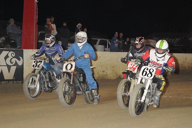 the life electric preston petty, Petty regularly battles with a pack of competitors on gasoline powered motorcycles at Perris Raceway and he often wins Photo by Janice Blunt