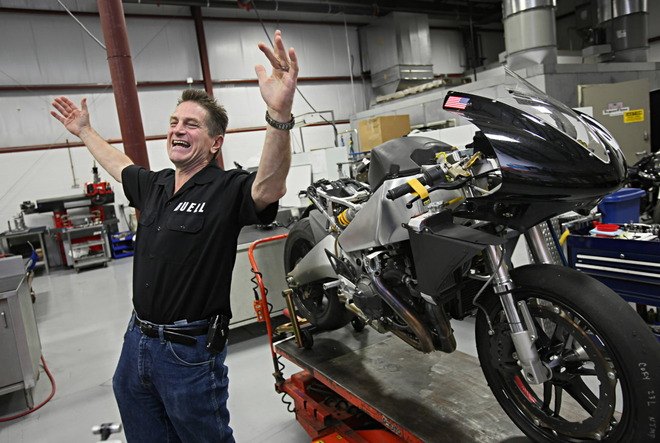 top ten erik buell ups downs so far, September 16 2009 Photographs from Buell Motorcycles in East Troy WI Here founder Erik Buell during interview on the company and its future Here
