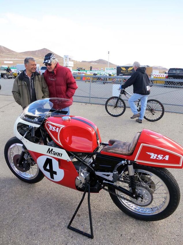 20th annual corsa motoclassica report, The 1971 factory BSA Triple for which owner Roland Pagan posted documentation of authenticity as Dick Mann s Daytona winning bike