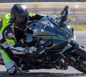 2015 Kawasaki Ninja H2 First Ride Video Review