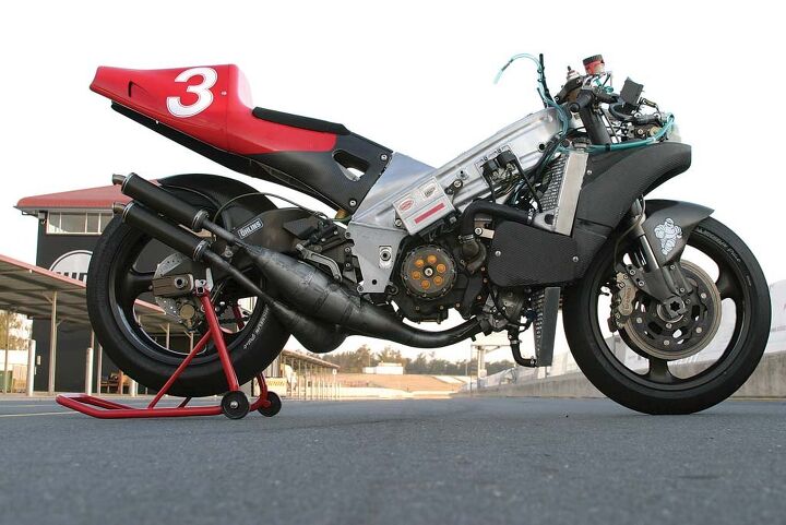 tested cagiva v593 500cc grand prix racer, Having access to strip a factory 500 would never have happened in 1994 Now we can all admire the incredible engineering