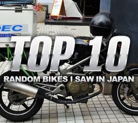 Top 10 Random Bikes I Saw In Japan