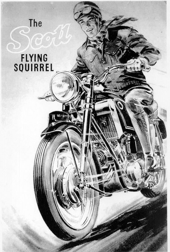 throwback 1939 scott flying squirrel, Cover of 1950 Scott Brochure