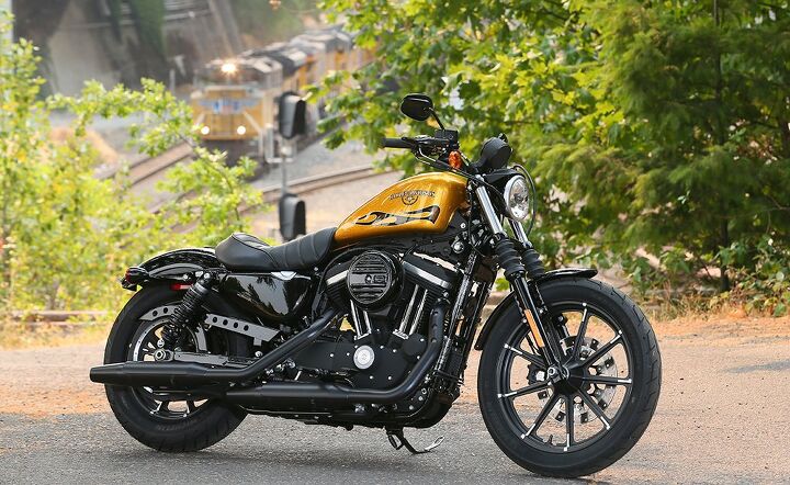 2016 harley davidson dark custom iron 883 and forty eight first ride review