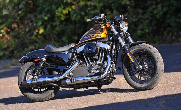 2016 harley davidson dark custom iron 883 and forty eight first ride review, The 2016 Harley Davidson Forty Eight
