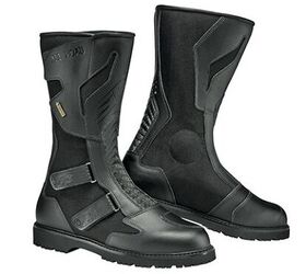 Cold weather motorcycle top boots