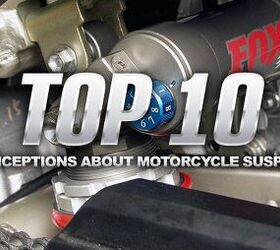 Top 10 Misconceptions About Motorcycle Suspension