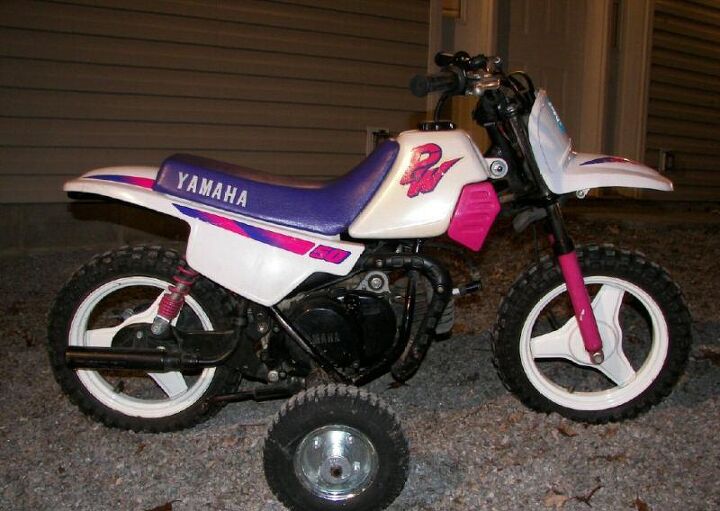trizzle s take embrace the mini bikes, Some kids ride bicycles with training wheels Others jump straight to dirt bikes