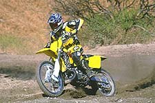 church of mo 2001 suzuki rm250, Suzuki s Year 2001 RM250 feels vastly improved from last year s model Lighter and faster it just might be the ticket