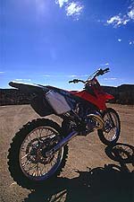 church of mo 2001 ktm roll out, The 125 SX should be a serious threat to the small bore moto crown this year