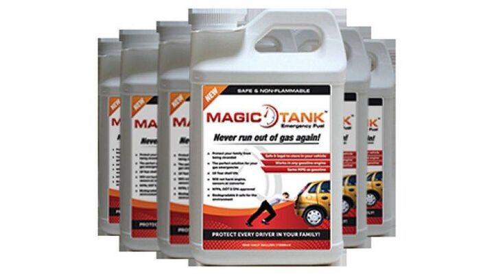 how do i carry extra fuel on my motorcycle, Magic Tank will get you as far as a half gallon of regular gas