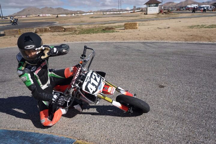California Mini 150 Rider Racing A Honda CRF150R Is Minibike Racing The Way It Should Be ...