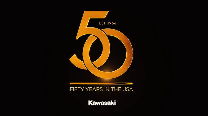 happy 50th anniversary kawasaki america