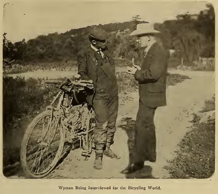 george wyman was the first guy to ride a motorcycle across the u s 113 years ago