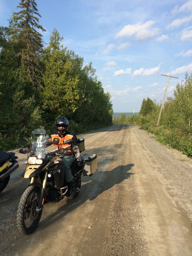 motorcycle adventures in northeastern ontario, One of the many frisky dirt trails in Temiskaming Shores
