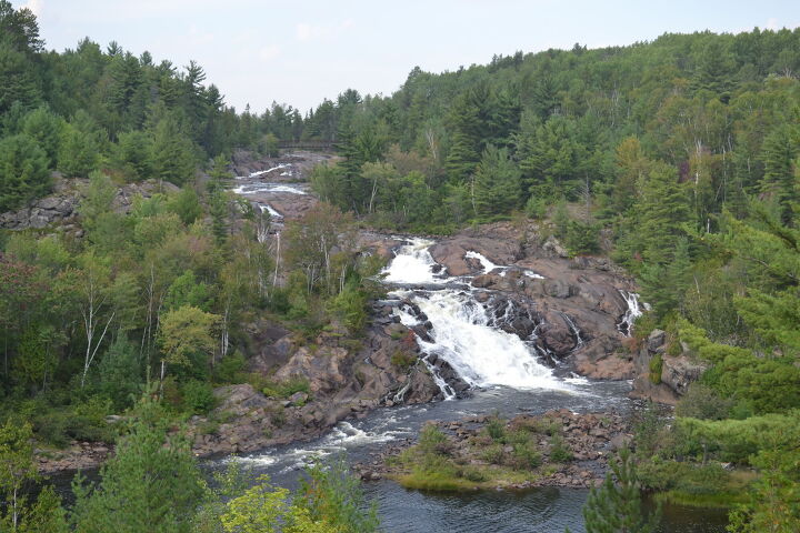 motorcycle adventures in northeastern ontario, The powerful Onaping Falls