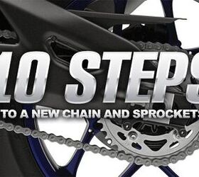 ten steps to a new chain and sprockets