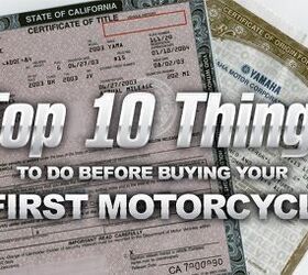 Top 10 Things To Do Before Buying Your First Streetbike