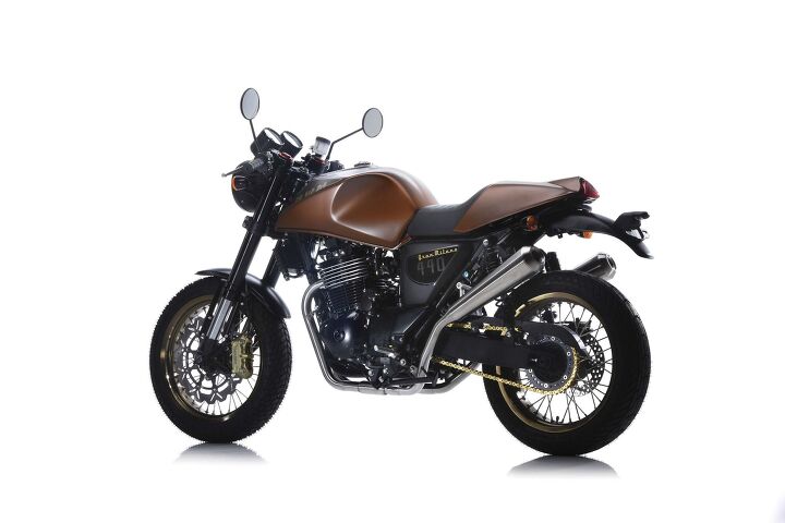 swm motorcycles the italian oem you don t yet know, The Gran Milano 440 uses the same platform as the Silver Vase but it uses a sportier cafe racer design