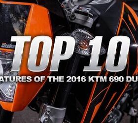 Top 10 Features Of The 2016 KTM 690 Duke