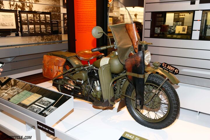 the american iron road tour, Harley Davidson s legendary WLA is the iconic mount ridden all over Europe by American G I s during WWII and in countless movies to follow Funny we can t seem to find the Thompson submachine gun or its scabbard in any of today s Harley Davidson accessory catalogs
