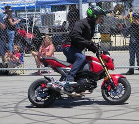 top 10 best things about riding to laguna seca, Grom stunter Ryan Sandoval wows the next generation