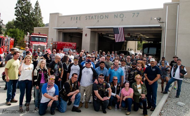top 10 things to do at sturgis, The beginning of the Veteran s Charity Ride in Sun Valley CA