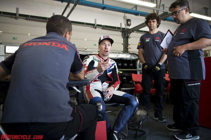 five minutes with nicky hayden, Hayden has only been in the WSBK paddock for half a season but he s putting his MotoGP experience to work right away He says it s most evident in his communication with the team