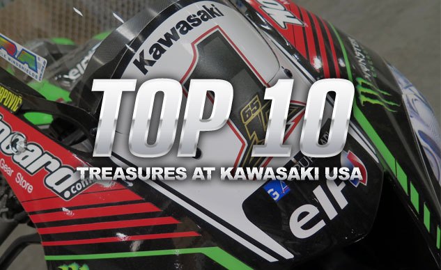 top ten treasures at kawasaki usa