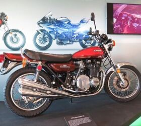 top ten treasures at kawasaki usa, Of course there s an original 73 Z1 in the place of honor