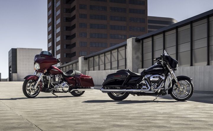 harley davidson unveils the milwaukee eight engine for touring models, Increased displacement torque horsepower and fuel efficiency for Harley touring and trike models