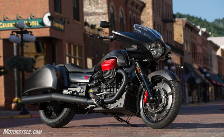 2017 Moto Guzzi MGX-21 Flying Fortress First Ride Video Review