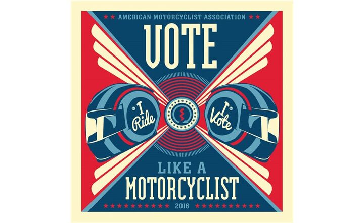 top 10 reasons to ride your motorcycle to vote